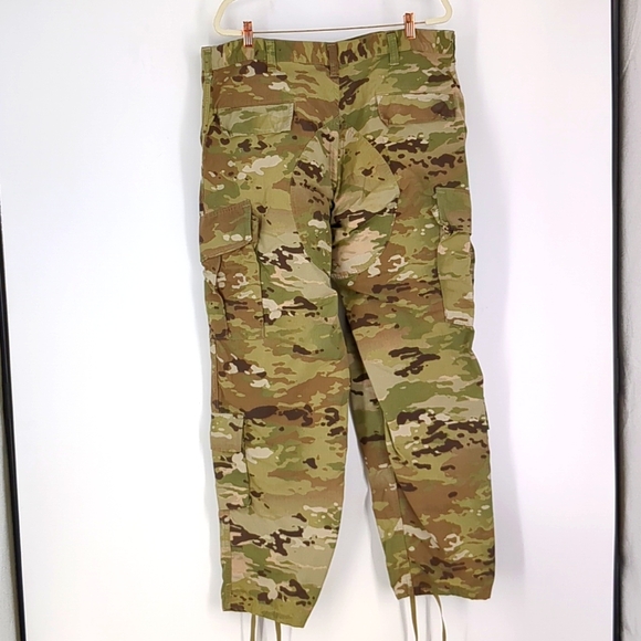 Army Combat Uniform Trouser Unisex Large Regular 35-39 Waist 29.5-32.5 Inseam - Picture 2 of 7